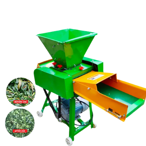 Corn Stalk Cutter Machine – Chopping into Cubes